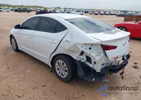 2019 Hyundai Elantra Se z USA, uszkodzony, nr VIN 5NPD74LFXKH423307
